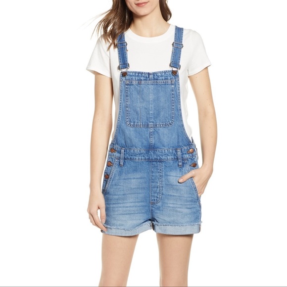 Madewell Pants - 🌎Madewell Denim Short Jumpsuit